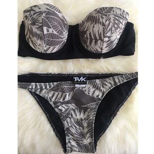 Tavik palm print bikini